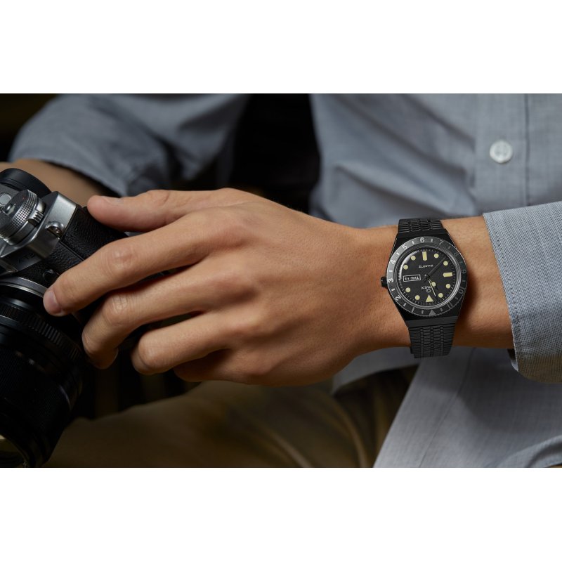 Timex - Orologio Q Timex Reissue - Uomo - Nero