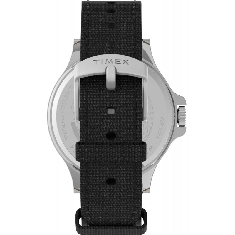 Timex - Harborside 42Mm - Quadrante Nero - Uomo