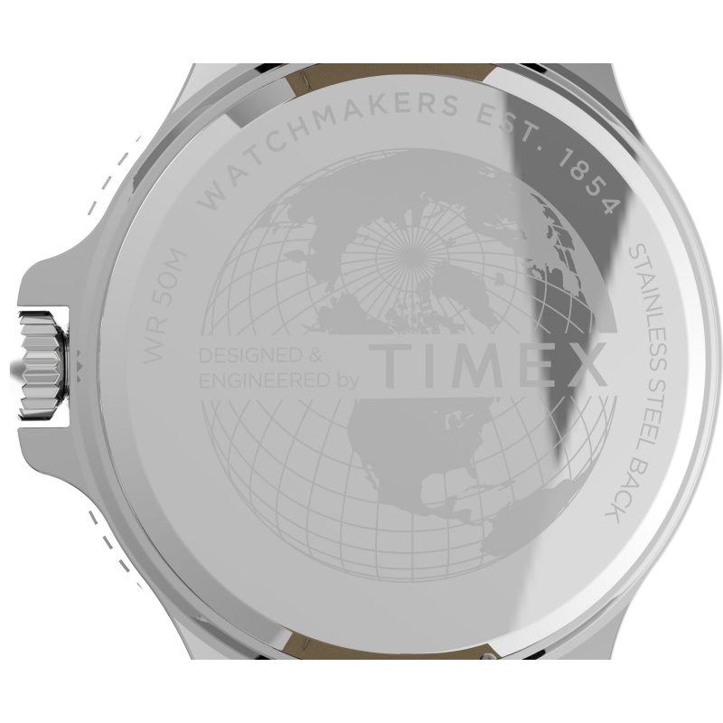 Timex - Harborside 42Mm - Quadrante Nero - Uomo