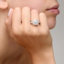 Pomellato - Anello Nudo Maxi - Oro Bianco - Diamanti