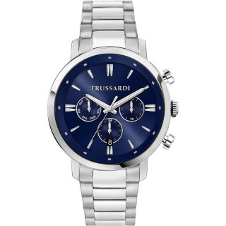 Orologio Multifunzione Uomo Trussardi T-Couple