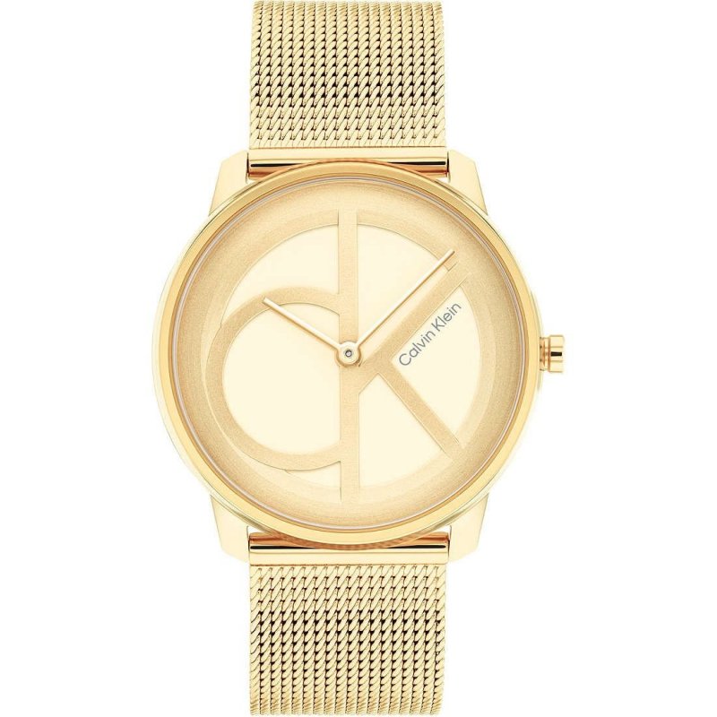 Calvin Klein - Orologio Donna Iconic - Acciaio Oro