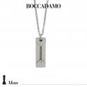 Boccadamo - Collana Con Pendente - Acciaio - Zirconi