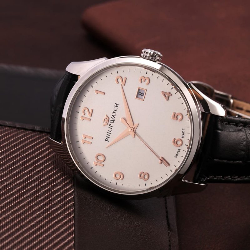 Philip Watch - Orologio Roma - Pelle - Uomo