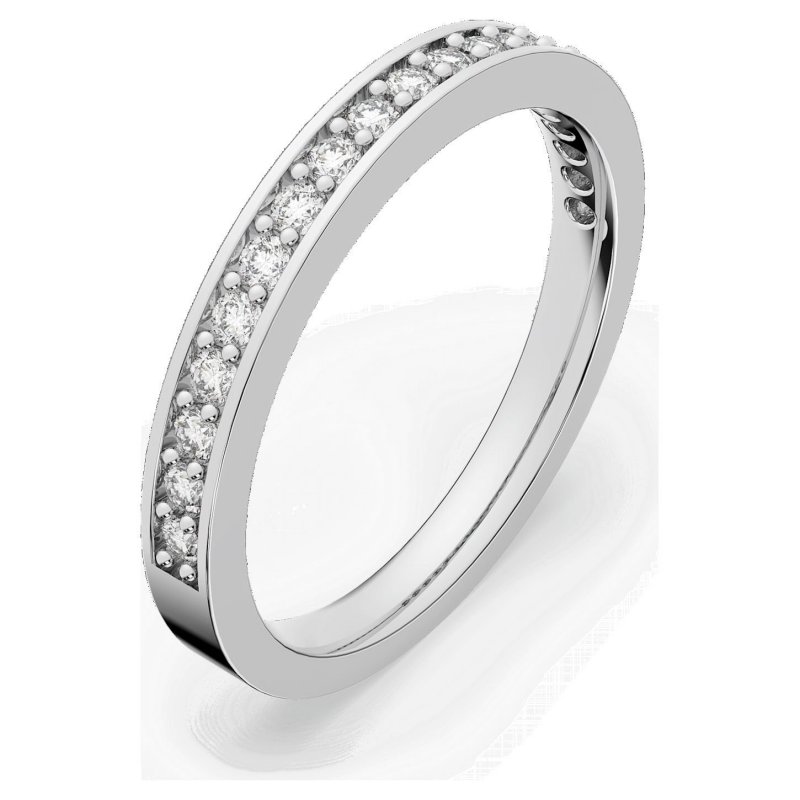 Swarovski - Anello Rare - Colore Bianco - Placcatura Rodio