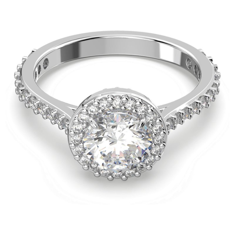 Swarovski - Anello Constella - Bianco - Rodio