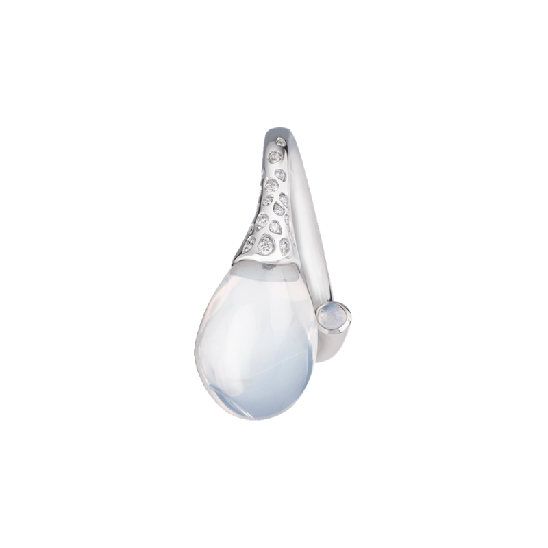 Chantecler - Anello Joyful - Oro Bianco - Diamanti