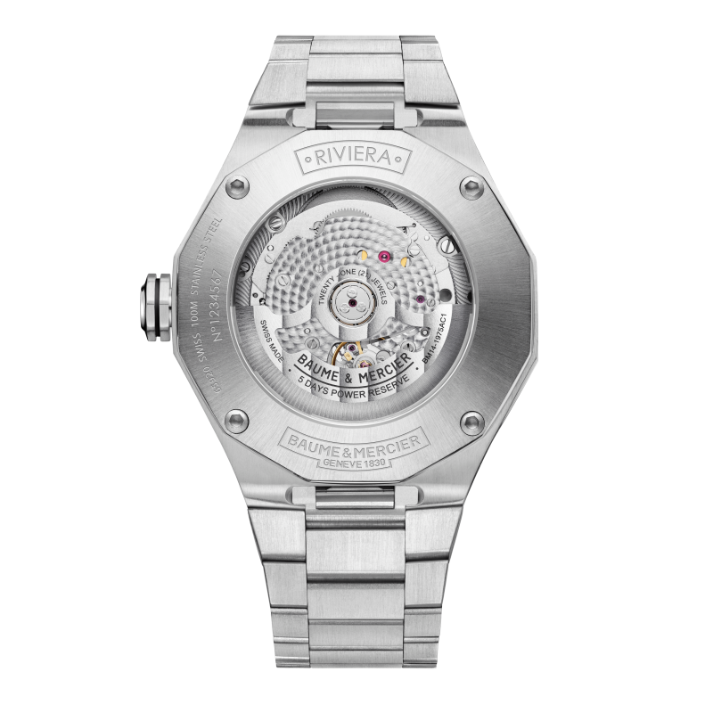 Baume&Mercier - Riviera 10682 - Acciaio - Automatico