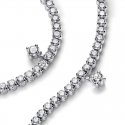 Bracciale Tennis con Gocce Luminose