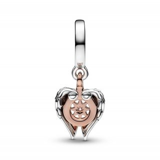 Charm Pendente Ali d'Angelo e Bussola