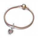 Charm Pendente Ali d'Angelo e Bussola