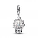Charm Pendente Palla di Neve