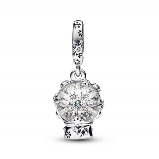 Charm Pendente Palla di Neve