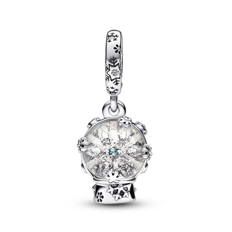 Charm Pendente Palla di Neve