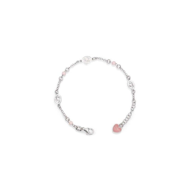 Bracciale Madonna Col Bambino Rosa