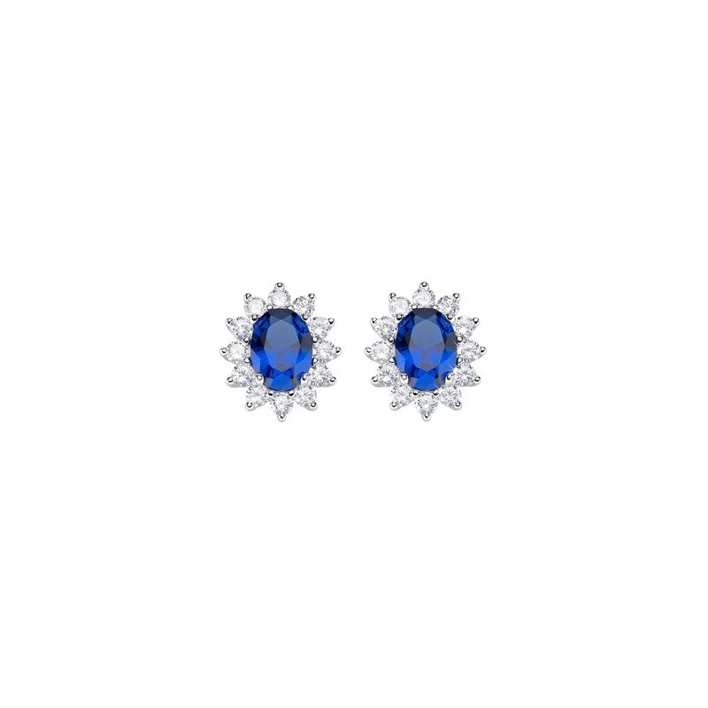 Orecchini Royal Lady Zircone Bianco