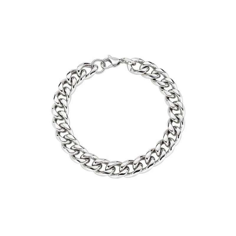 Bracciale Catena Grumetta In Acciaio