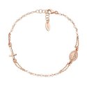Bracciale Rosario Cristalli Latte