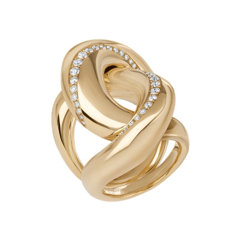 Chantecler - Anello Suamèm - Oro Giallo - Diamante