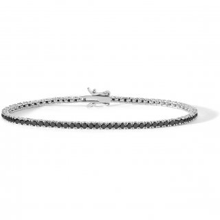 Bracciale Tennis Uomo Argento 925 Gioiello Comete Tennis