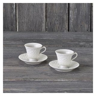 Henriette - Set 2 Tazze Caffe’ Dalida - Elegante Design