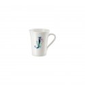 Hutschenreuther - Flower Alphabet Mug - Bone China