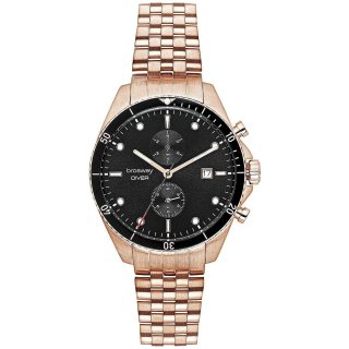 Brosway - Orologio Cronografo Uomo - Acciaio - Nero