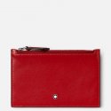 Montblanc - Porta Carte Meisterstück - Rosso - Pelle