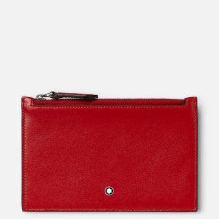 Montblanc - Porta Carte Meisterstück - Rosso - Pelle