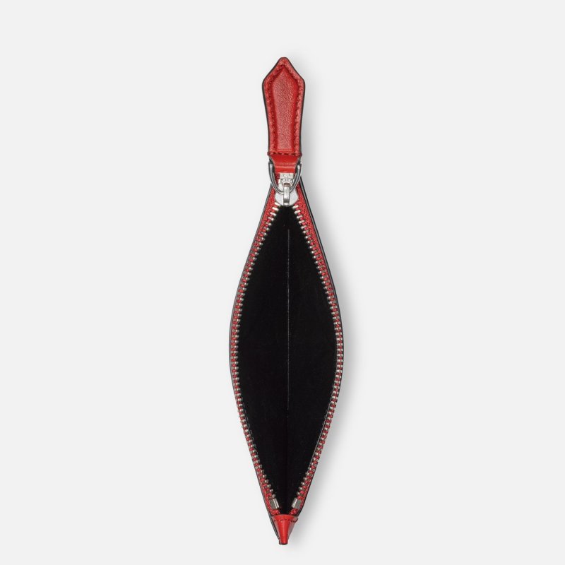 Montblanc - Porta Carte Meisterstück - Rosso - Pelle