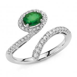 Donna Oro - Fancy Ring - Emerald - Diamonds