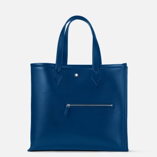 Montblanc - Tote Bag Meisterstück - Cobalto - Pelle
