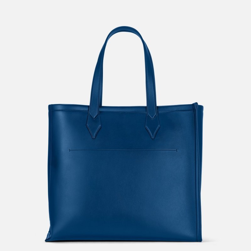 Montblanc - Tote Bag Meisterstück - Cobalto - Pelle