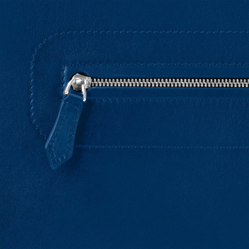 Montblanc - Tote Bag Meisterstück - Cobalto - Pelle