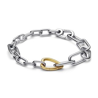 Bracciale Maglia Link con Connector a Cuore Pandora ME