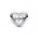 Cuore Splendente con Pietra
