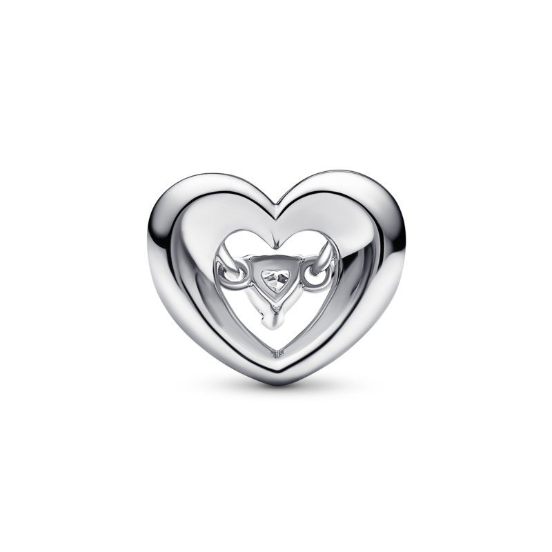 Cuore Splendente con Pietra