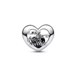 Cuore Openwork "Love starts from within"
