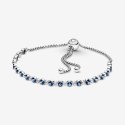 Bracciale Tennis Pandora Blu Con Chiusura Regolabile 599377C01