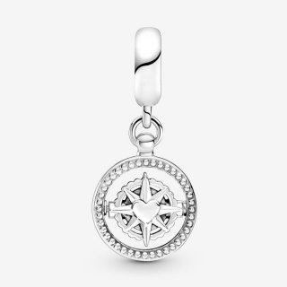 Charm Pendente Pandora Bussola “Always Follow Yout Heart” 790099C01