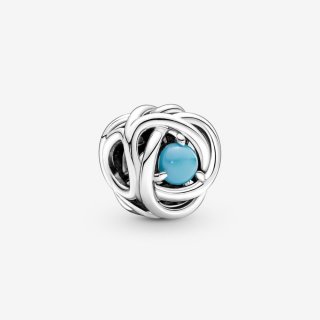 Charm Pandora Cerchio Eterno Turchese 790064C02