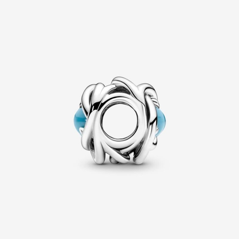 Charm Pandora Cerchio Eterno Turchese 790064C02