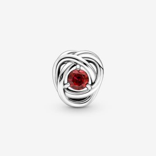 Charm Pandora Cerchio Eterno Rosso 790065C01