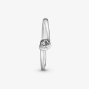 Anello Pandora Con Solitario A Cuore Obliquo Incolore 199267C02