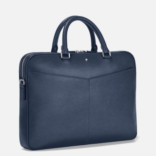 Montblanc - Borsa Sartorial - Blu - Pelle
