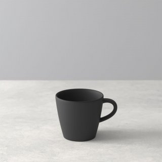 Manufacture Rock Tazzina Da Espresso, Nero/Grigio, 8,5 X 6,5 X 6 Cm