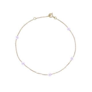 Bracciale cinque perle Golden Mate