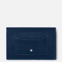 Montblanc - Porta Carte Meisterstück - Blu - Pelle