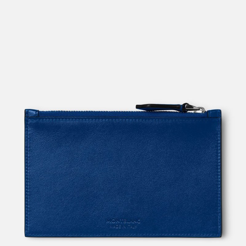Montblanc - Porta Carte Meisterstück - Navy - Pelle