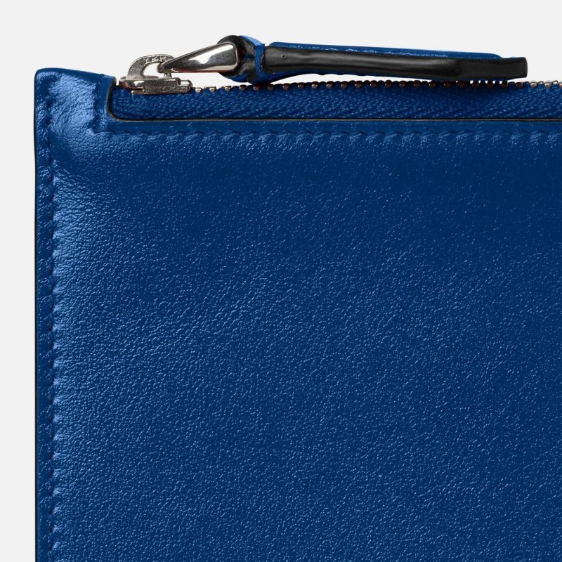 Montblanc - Porta Carte Meisterstück - Navy - Pelle